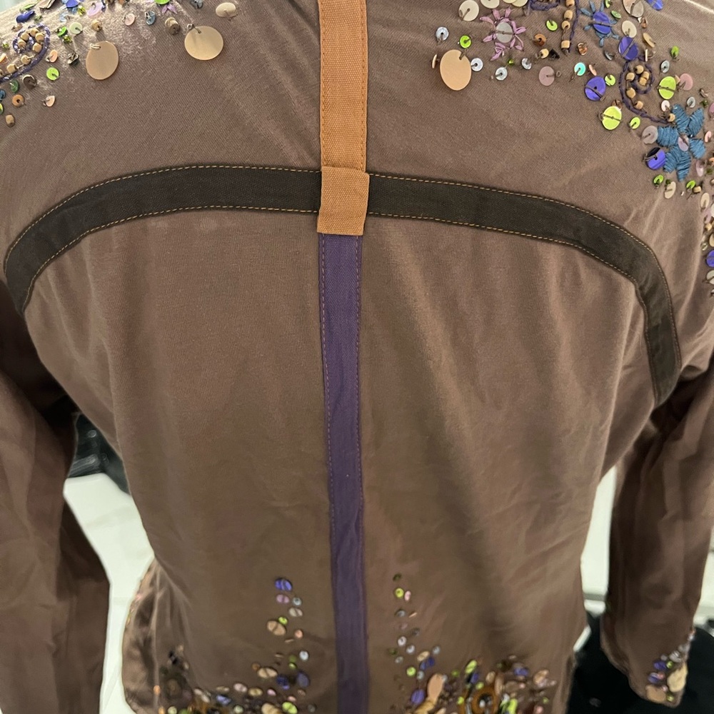 Common Thread Small Embroidered Jacket - image 2